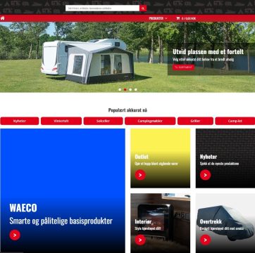 utstyrsbutikk rana caravan